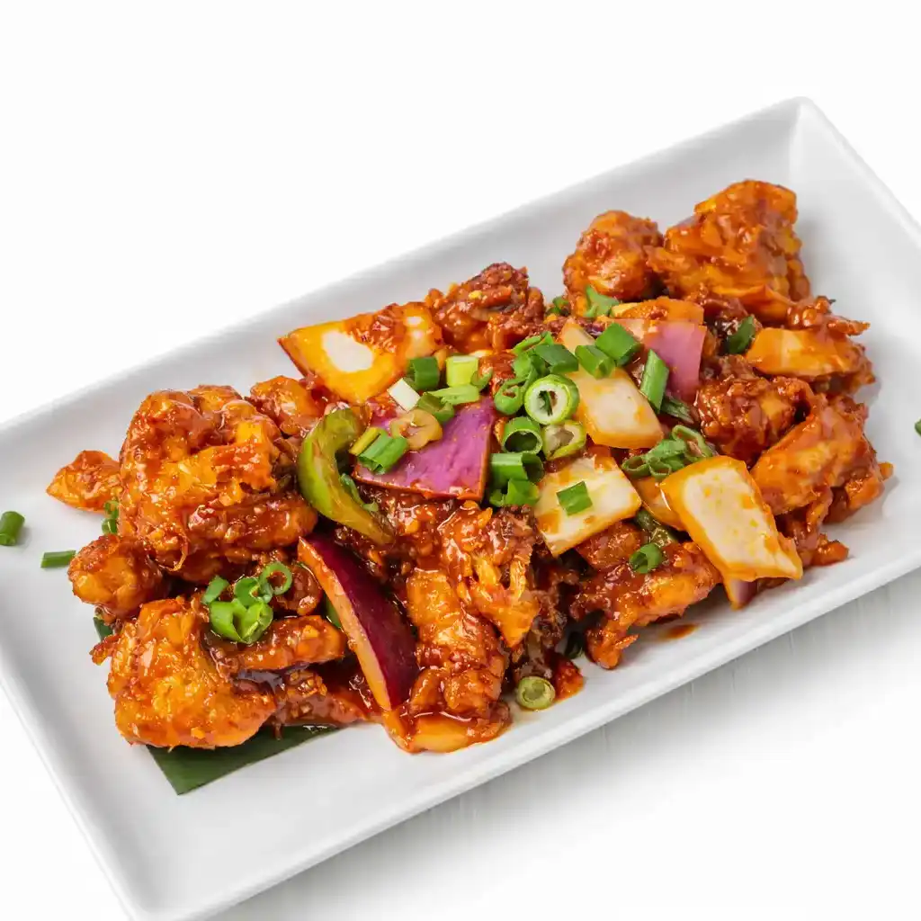 Gobi Machurian at Naga's South Indian Cuisine 